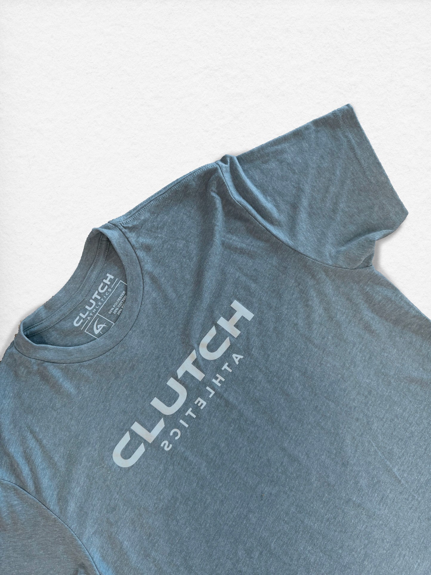 Clutch Reverse Tee - Denim - Unisex