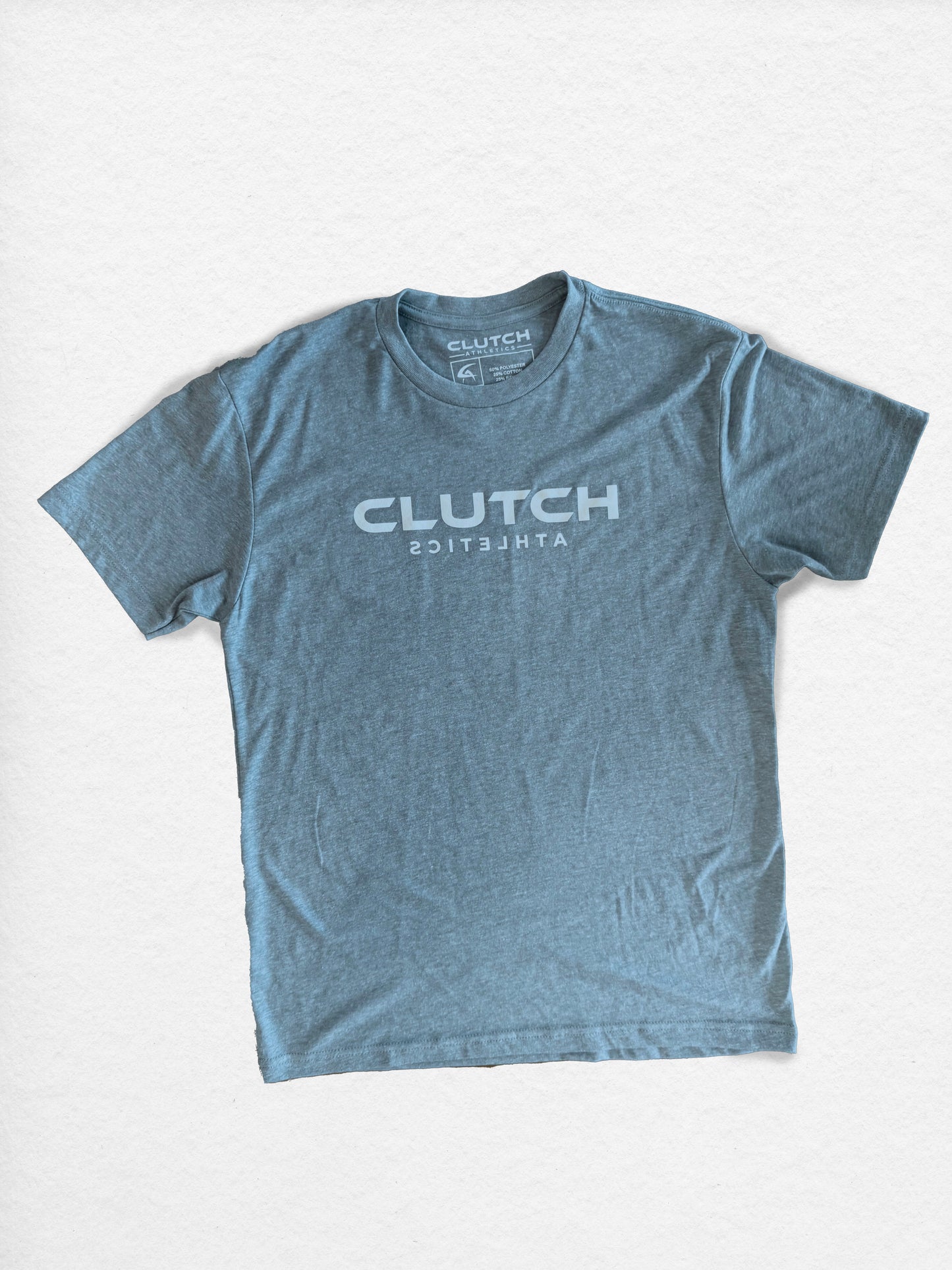 Clutch Reverse Tee - Denim - Unisex