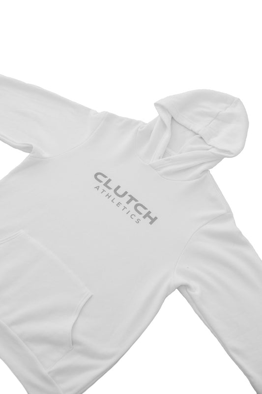 Clutch Hoodie - White - Unisex