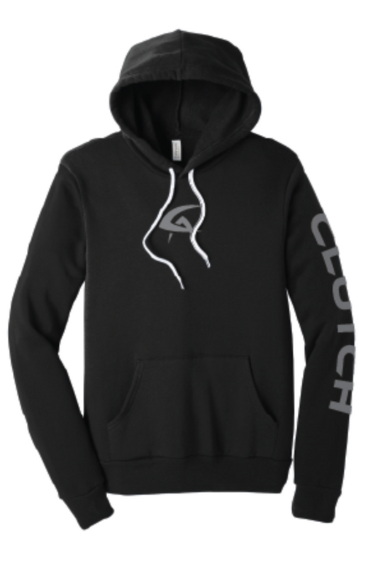 Clutch Logo Hoodie - Black - Unisex